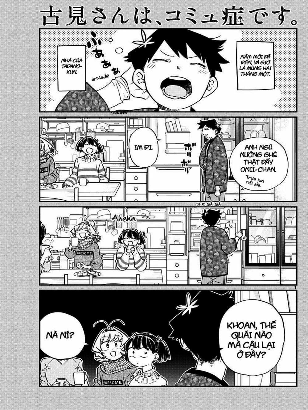 Truyện Tranh Komi Không Thể Giao Tiếp - Komi San Wa Komyusho Desu trang 5