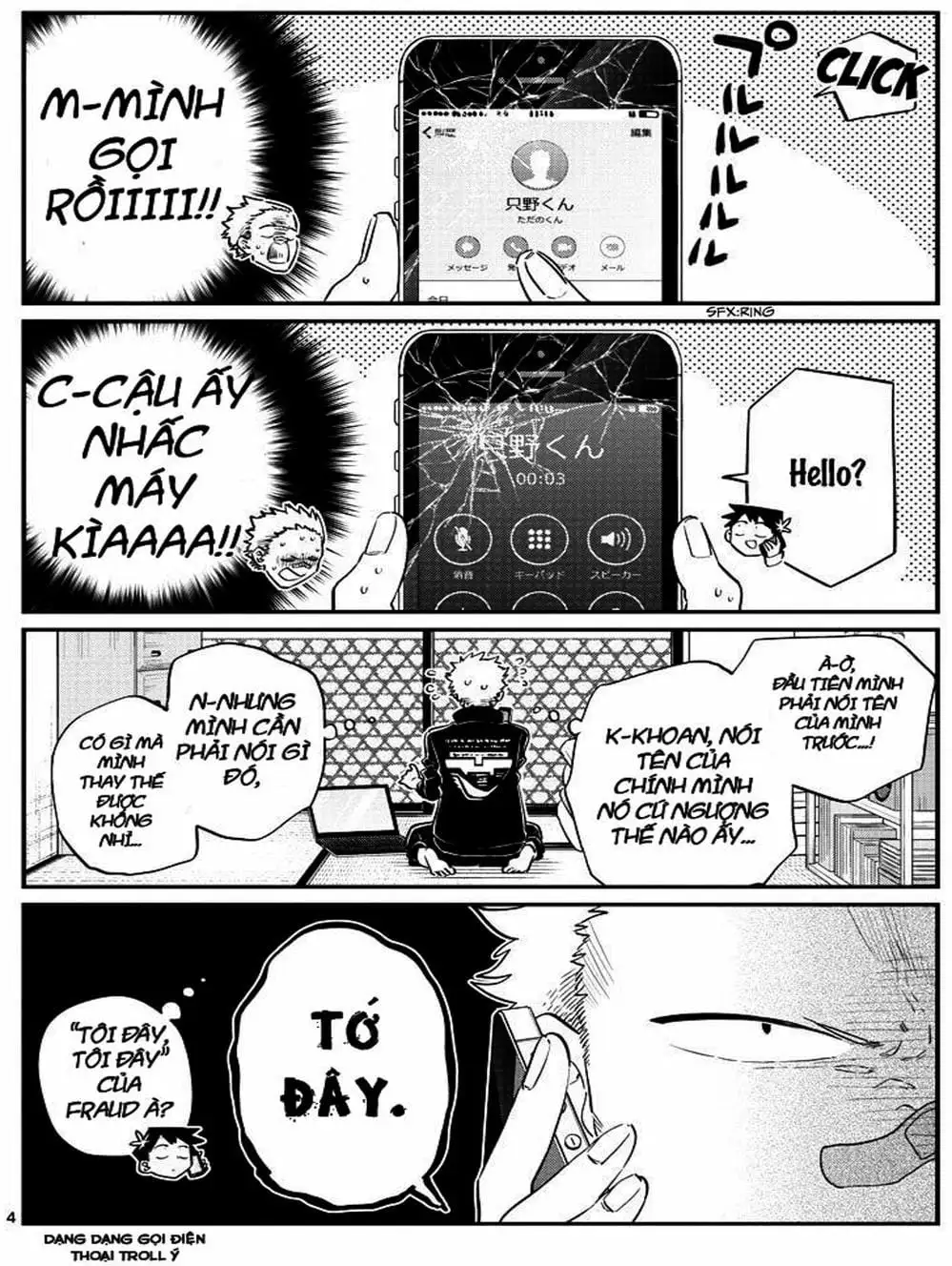 Truyện Tranh Komi Không Thể Giao Tiếp - Komi San Wa Komyusho Desu trang 5