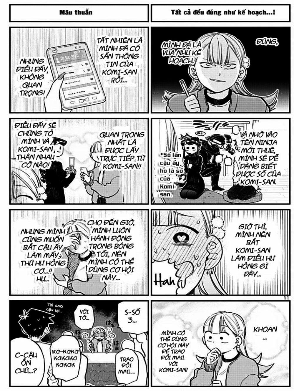 Truyện Tranh Komi Không Thể Giao Tiếp - Komi San Wa Komyusho Desu trang 5