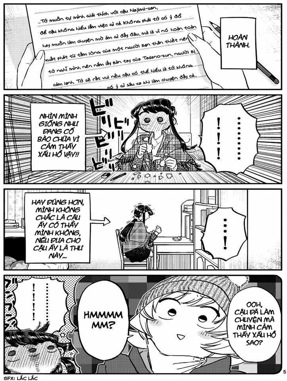 Truyện Tranh Komi Không Thể Giao Tiếp - Komi San Wa Komyusho Desu trang 5