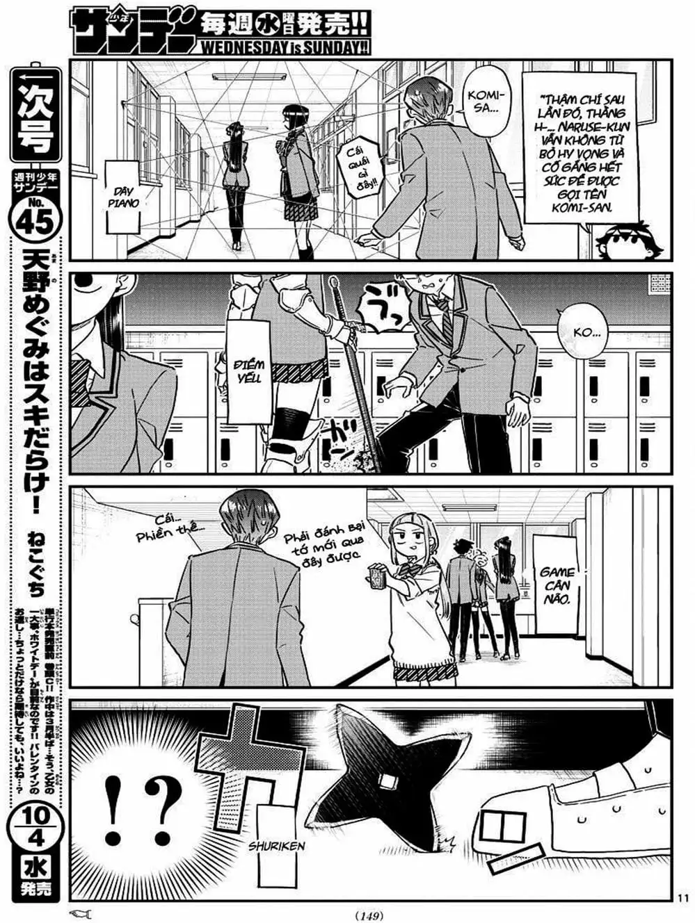 Truyện Tranh Komi Không Thể Giao Tiếp - Komi San Wa Komyusho Desu trang 5