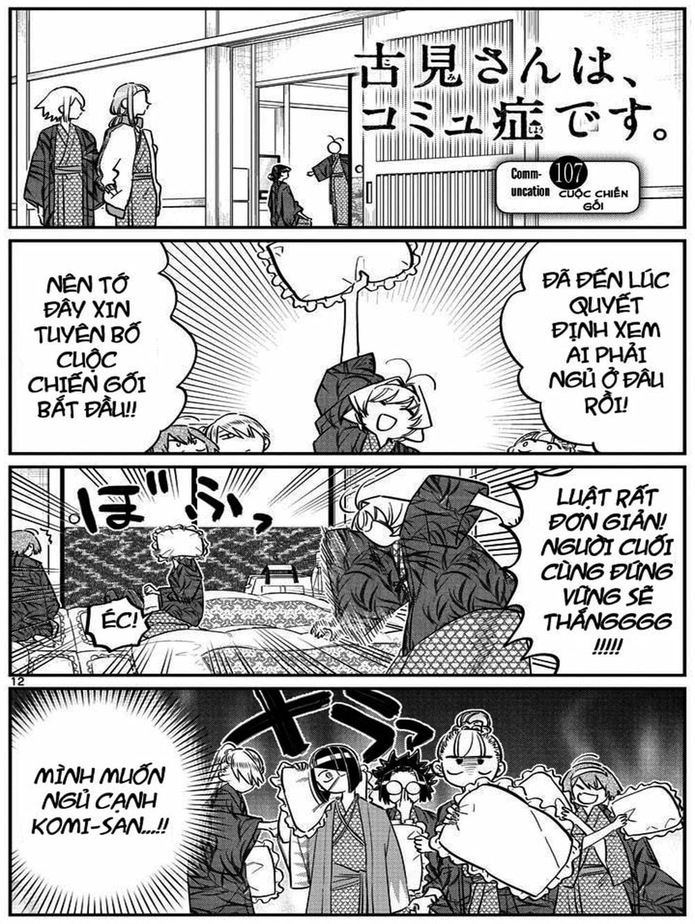 Truyện Tranh Komi Không Thể Giao Tiếp - Komi San Wa Komyusho Desu trang 5