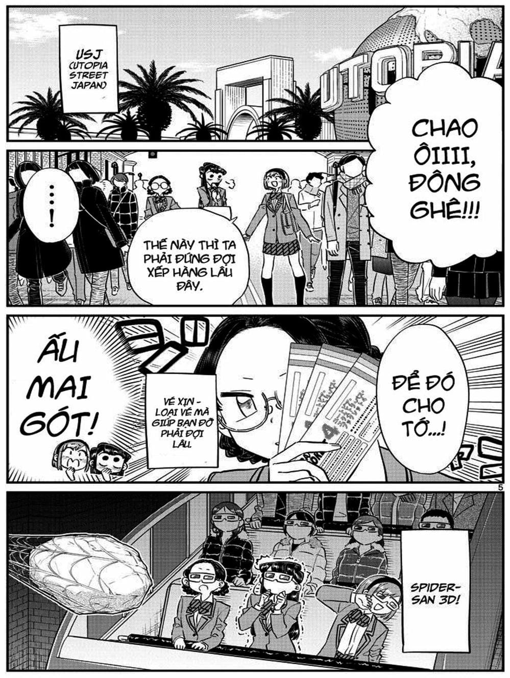 Truyện Tranh Komi Không Thể Giao Tiếp - Komi San Wa Komyusho Desu trang 5