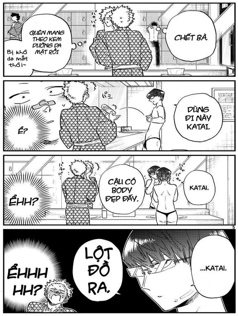 Truyện Tranh Komi Không Thể Giao Tiếp - Komi San Wa Komyusho Desu trang 5