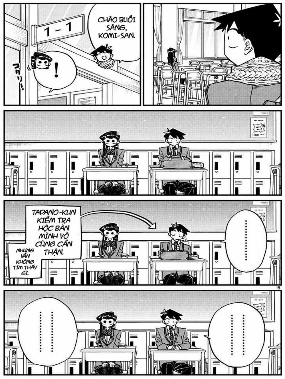 Truyện Tranh Komi Không Thể Giao Tiếp - Komi San Wa Komyusho Desu trang 5