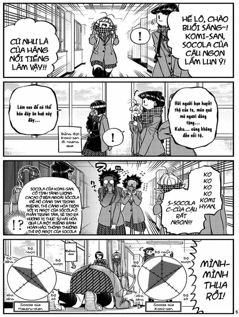 Truyện Tranh Komi Không Thể Giao Tiếp - Komi San Wa Komyusho Desu trang 5