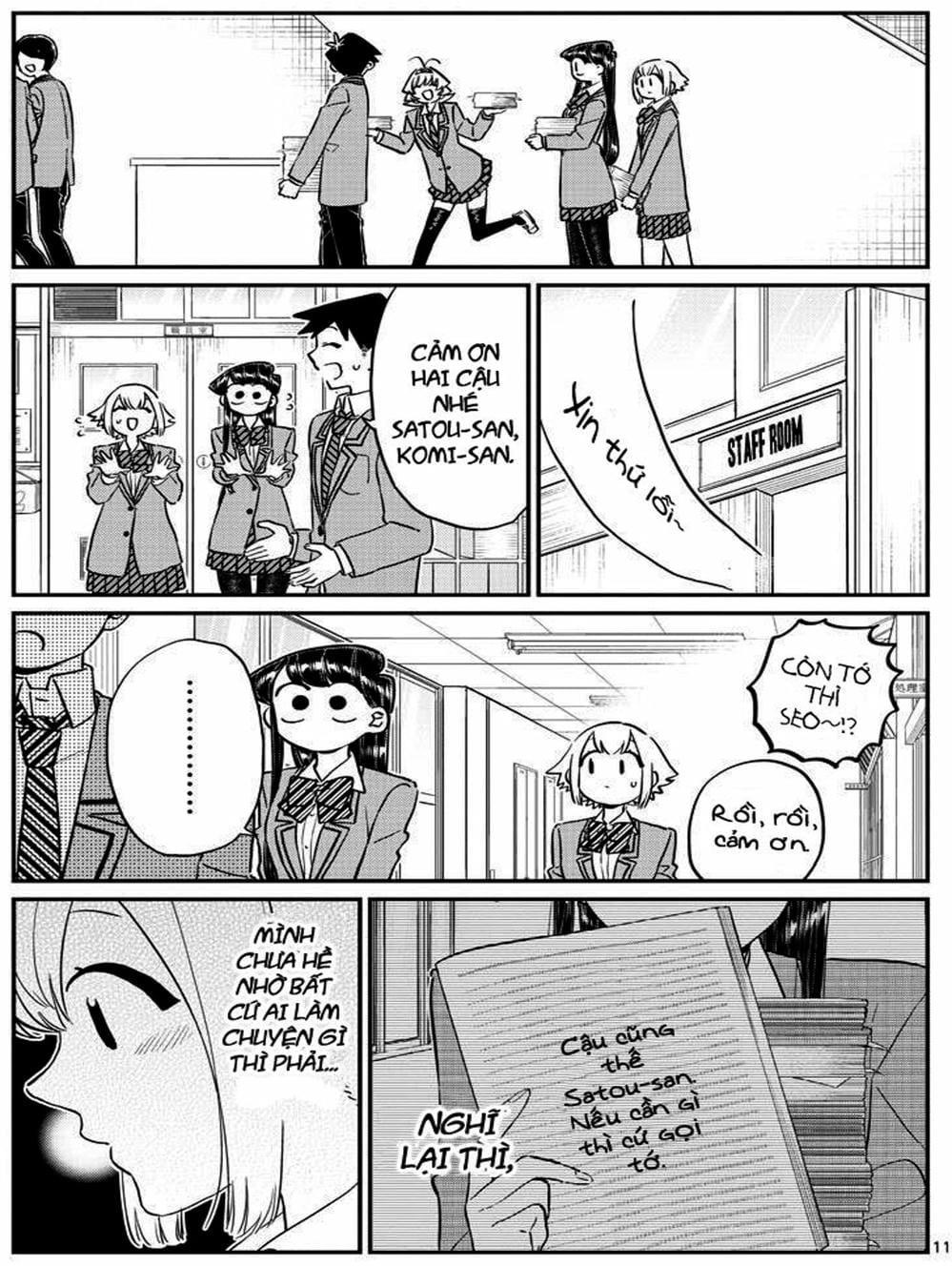 Truyện Tranh Komi Không Thể Giao Tiếp - Komi San Wa Komyusho Desu trang 5
