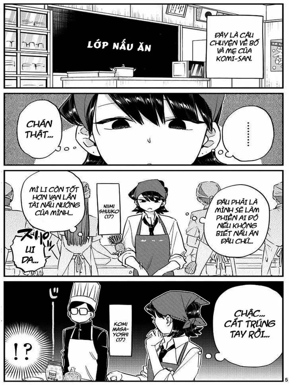 Truyện Tranh Komi Không Thể Giao Tiếp - Komi San Wa Komyusho Desu trang 5
