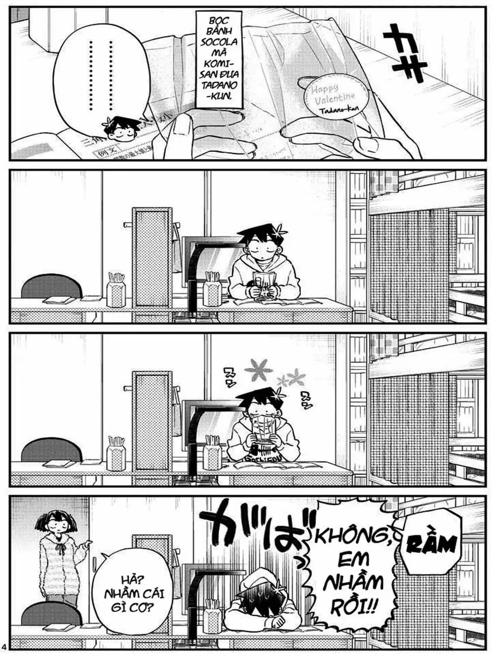 Truyện Tranh Komi Không Thể Giao Tiếp - Komi San Wa Komyusho Desu trang 5