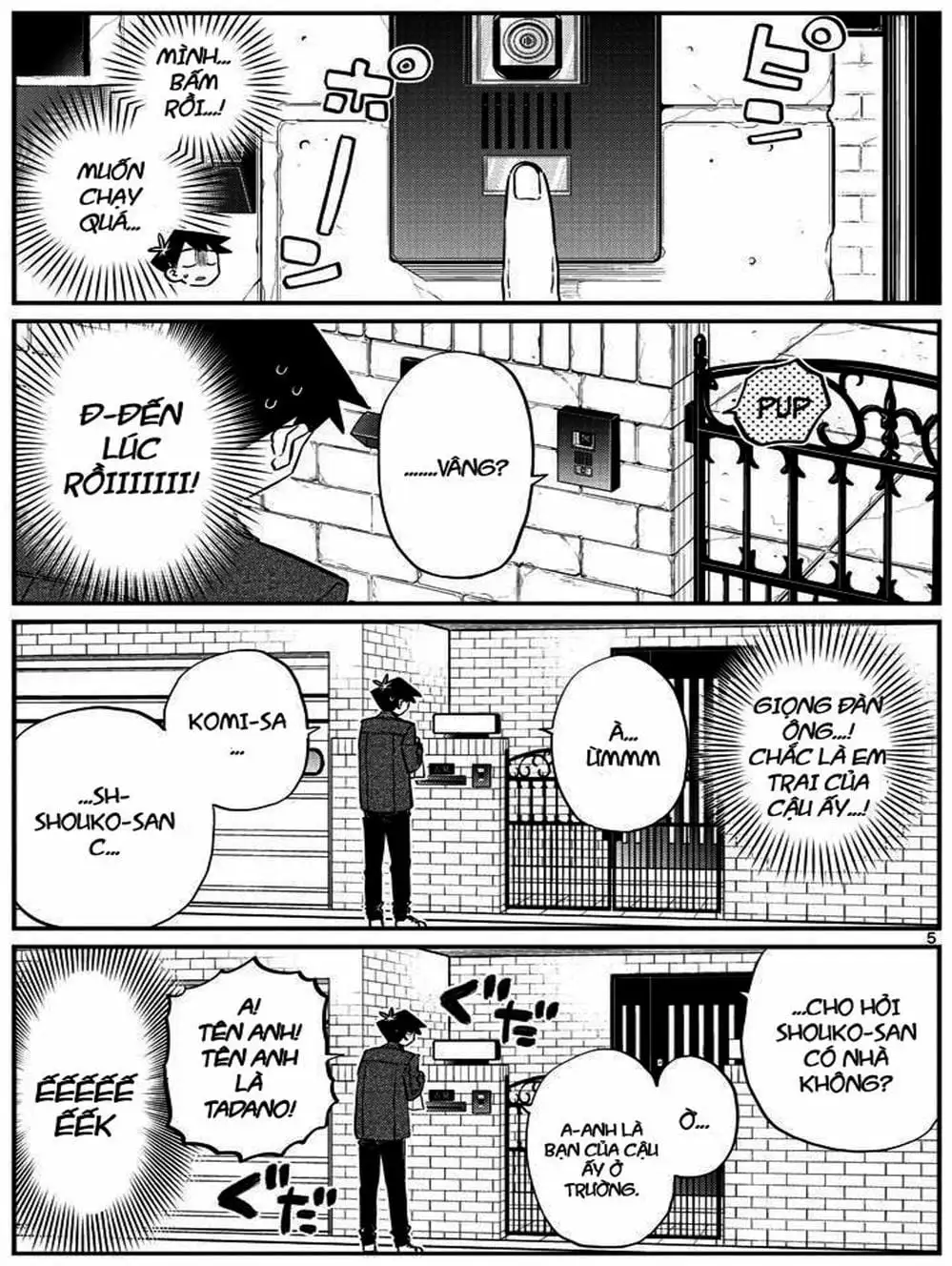Truyện Tranh Komi Không Thể Giao Tiếp - Komi San Wa Komyusho Desu trang 5