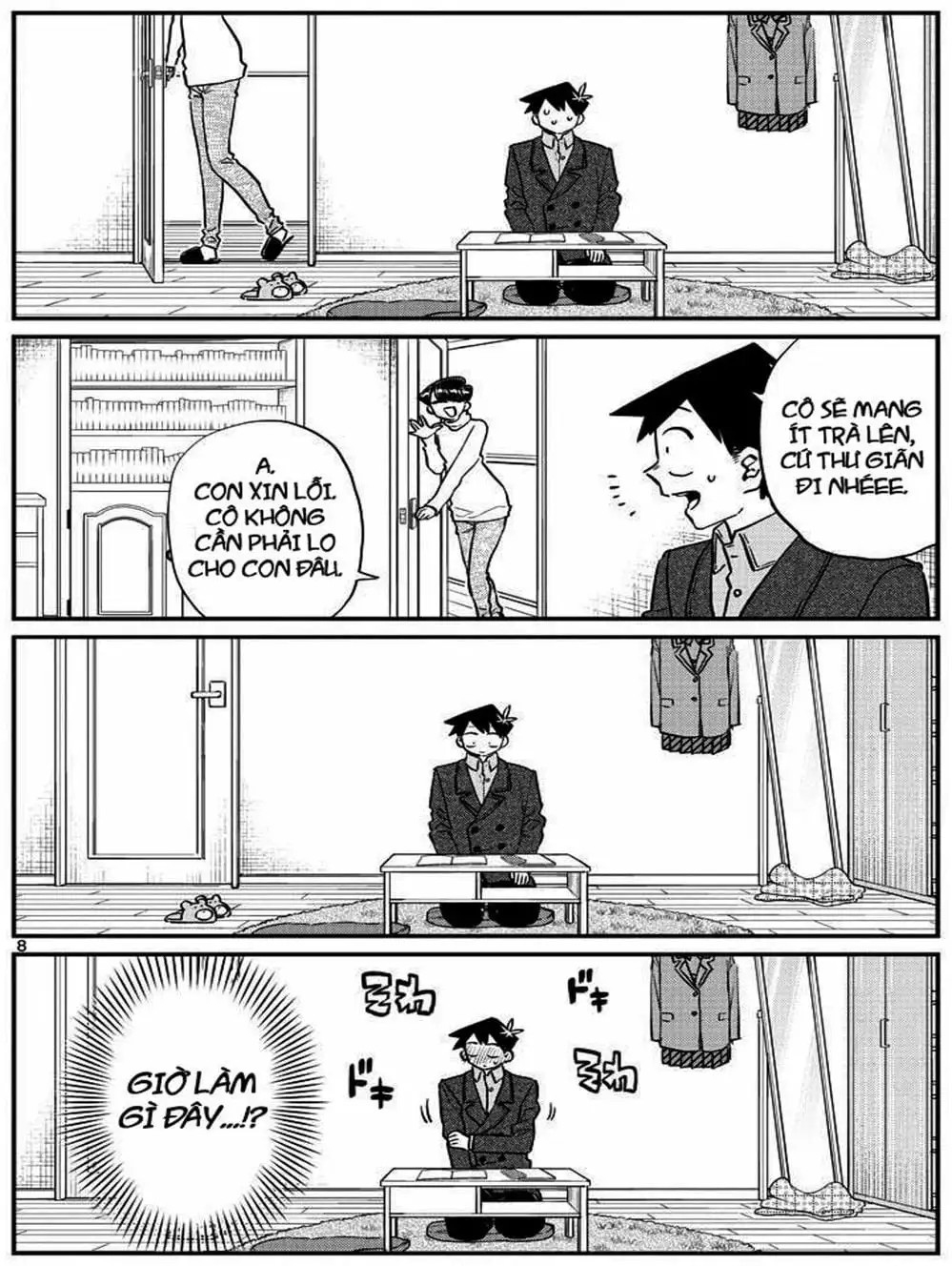 Truyện Tranh Komi Không Thể Giao Tiếp - Komi San Wa Komyusho Desu trang 5