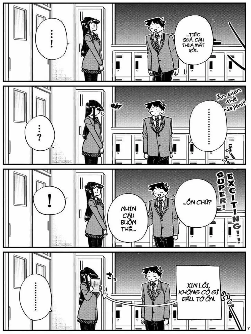 Truyện Tranh Komi Không Thể Giao Tiếp - Komi San Wa Komyusho Desu trang 5