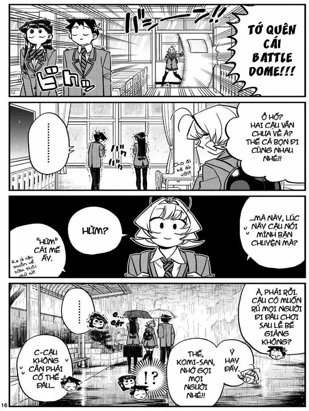 Truyện Tranh Komi Không Thể Giao Tiếp - Komi San Wa Komyusho Desu trang 5