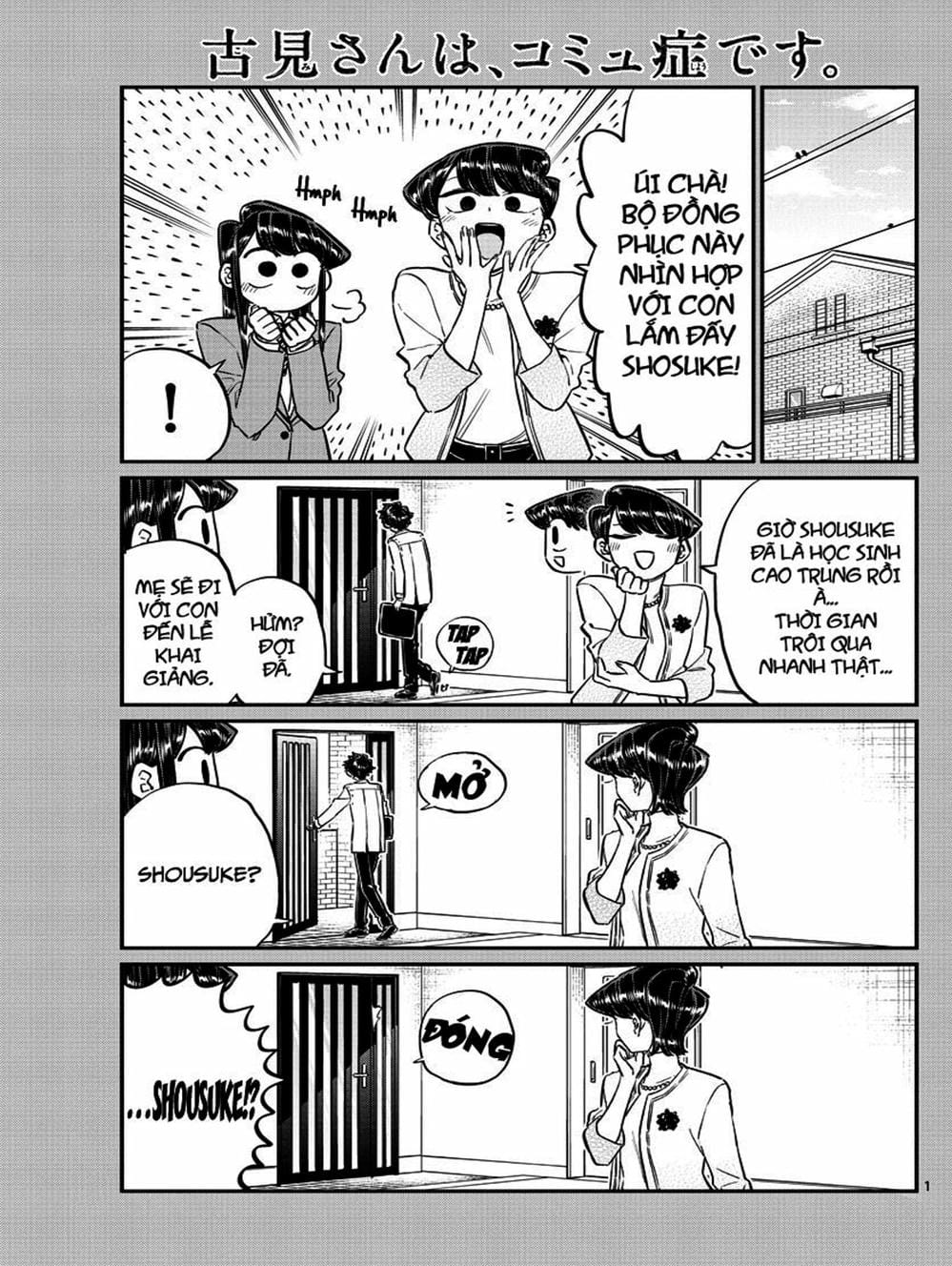 Truyện Tranh Komi Không Thể Giao Tiếp - Komi San Wa Komyusho Desu trang 5