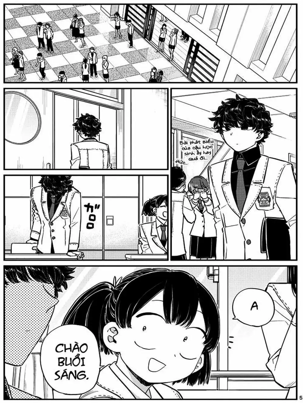 Truyện Tranh Komi Không Thể Giao Tiếp - Komi San Wa Komyusho Desu trang 5