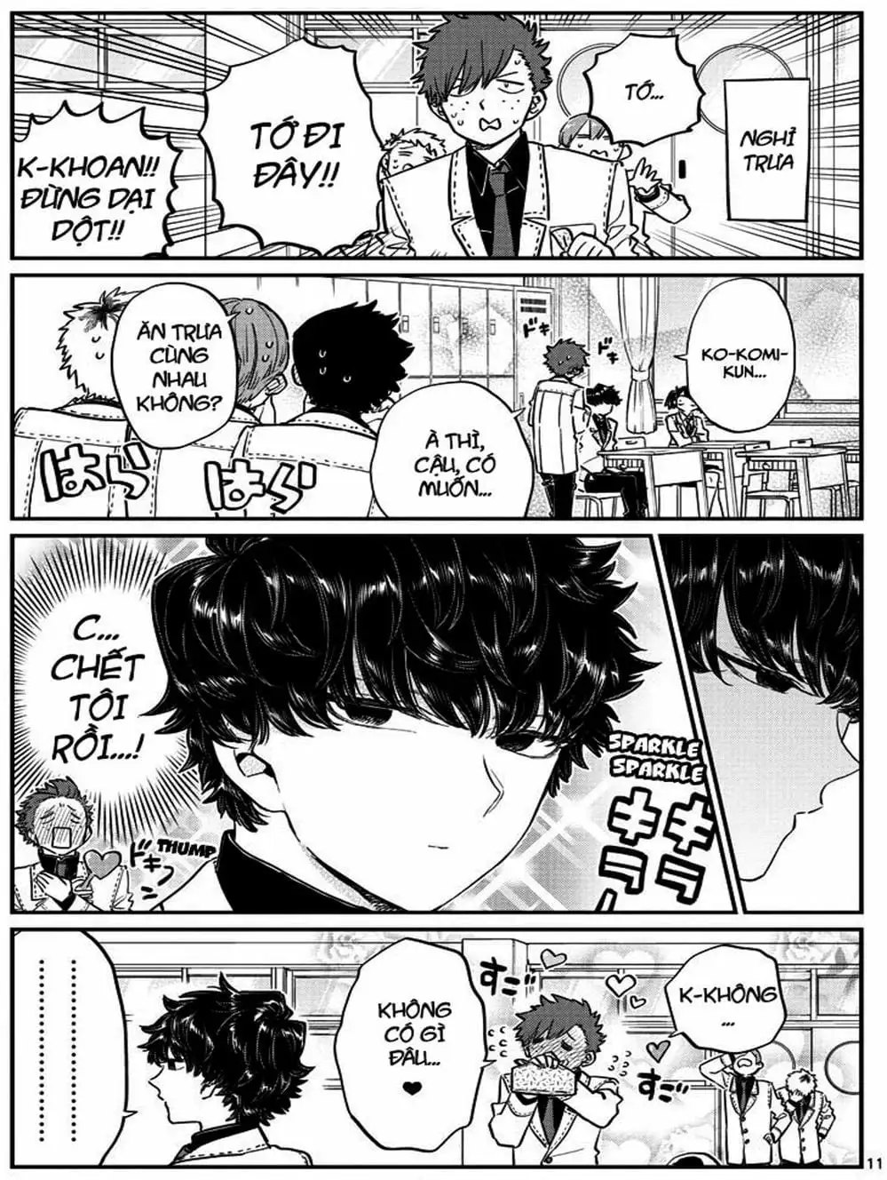 Truyện Tranh Komi Không Thể Giao Tiếp - Komi San Wa Komyusho Desu trang 5