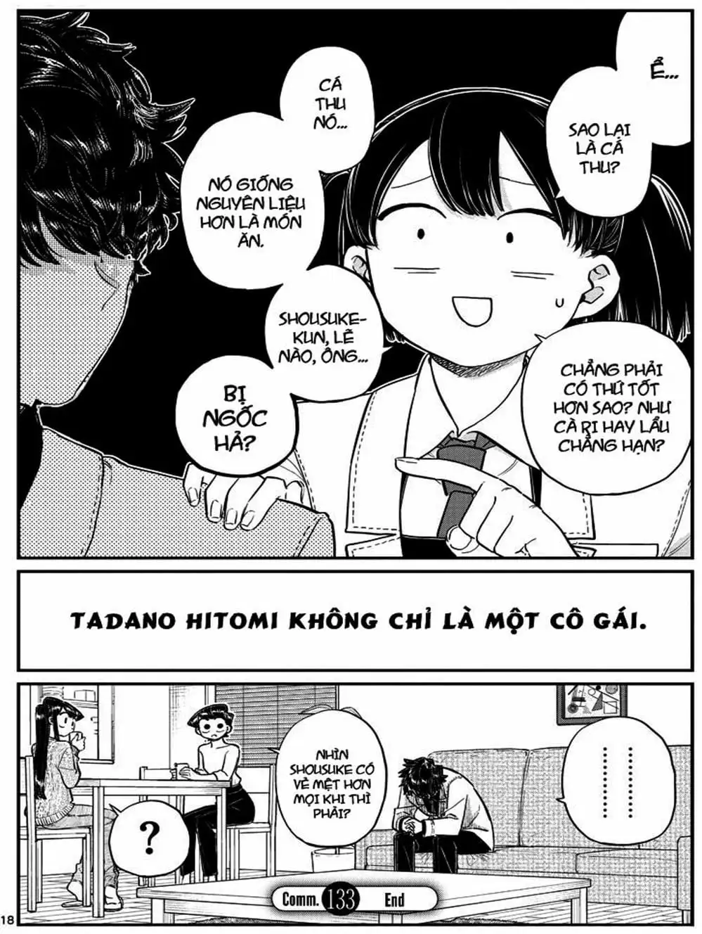 Truyện Tranh Komi Không Thể Giao Tiếp - Komi San Wa Komyusho Desu trang 5