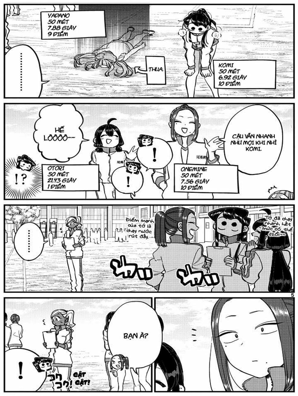 Truyện Tranh Komi Không Thể Giao Tiếp - Komi San Wa Komyusho Desu trang 5