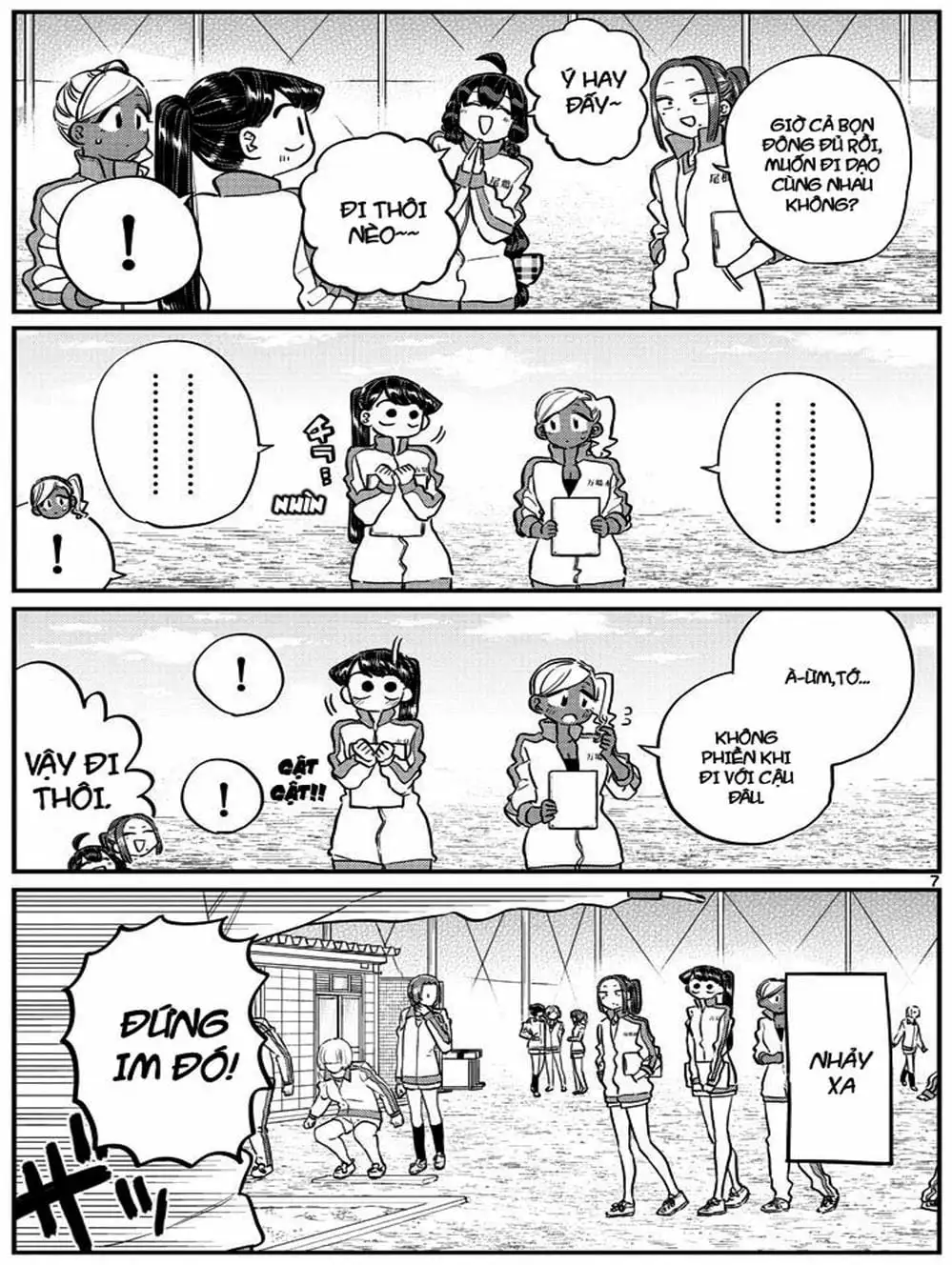 Truyện Tranh Komi Không Thể Giao Tiếp - Komi San Wa Komyusho Desu trang 5