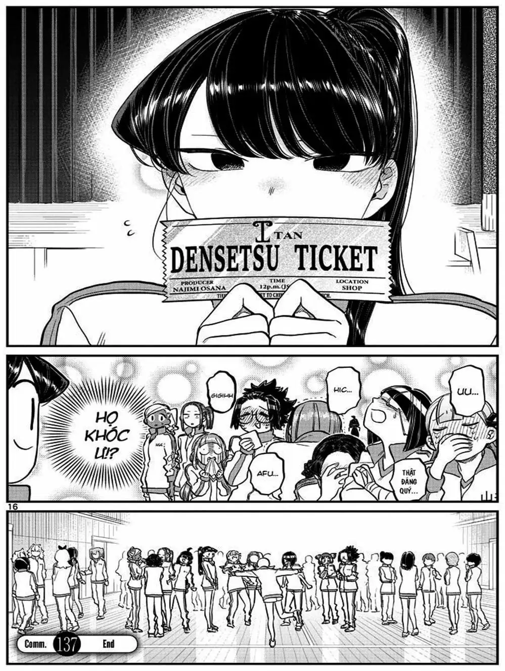 Truyện Tranh Komi Không Thể Giao Tiếp - Komi San Wa Komyusho Desu trang 5