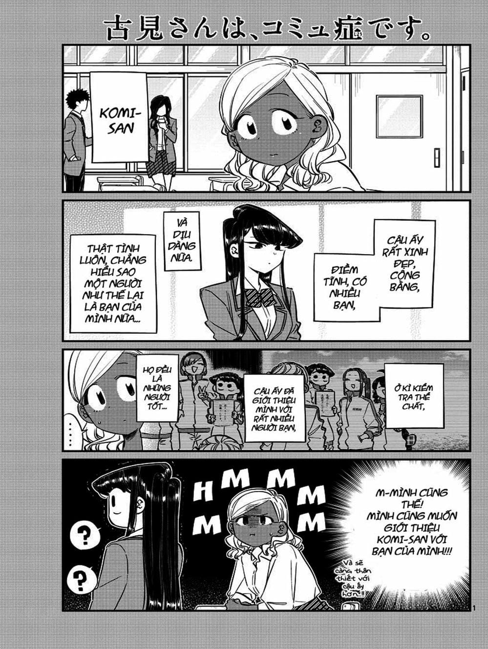 Truyện Tranh Komi Không Thể Giao Tiếp - Komi San Wa Komyusho Desu trang 5