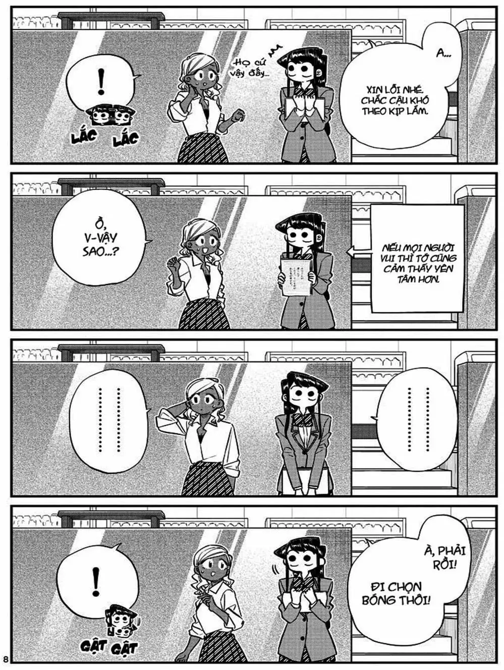 Truyện Tranh Komi Không Thể Giao Tiếp - Komi San Wa Komyusho Desu trang 5