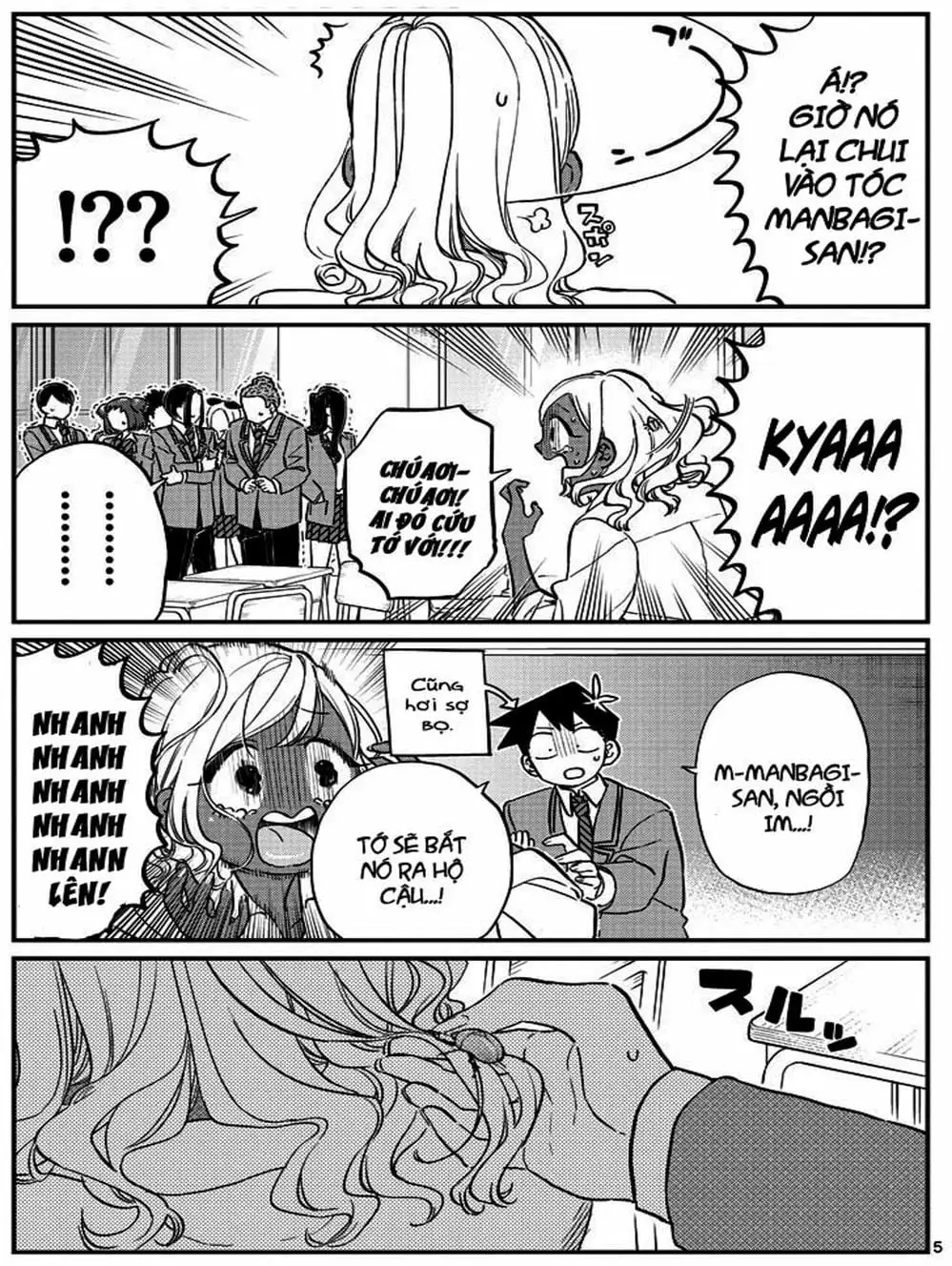 Truyện Tranh Komi Không Thể Giao Tiếp - Komi San Wa Komyusho Desu trang 5