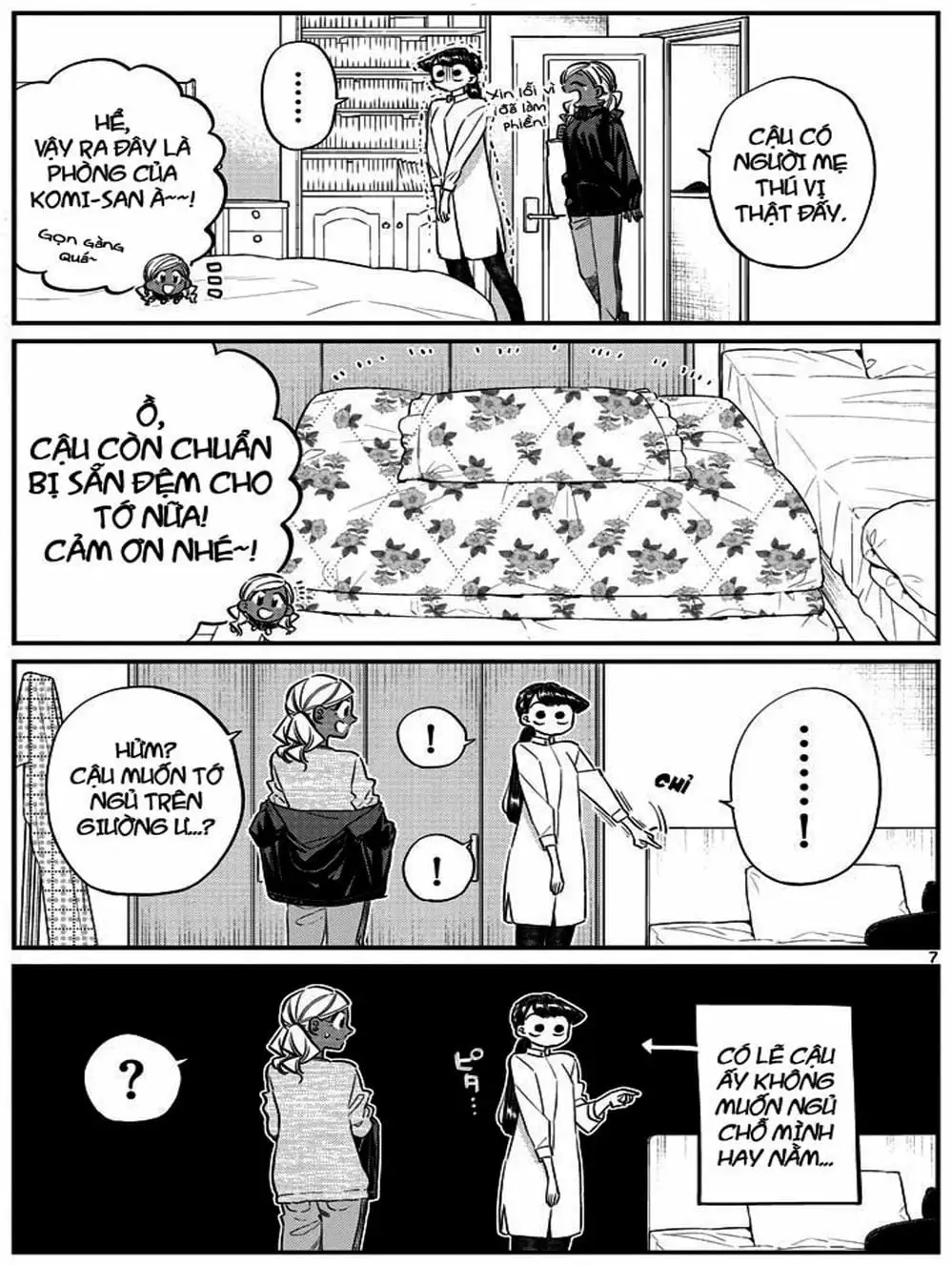 Truyện Tranh Komi Không Thể Giao Tiếp - Komi San Wa Komyusho Desu trang 5