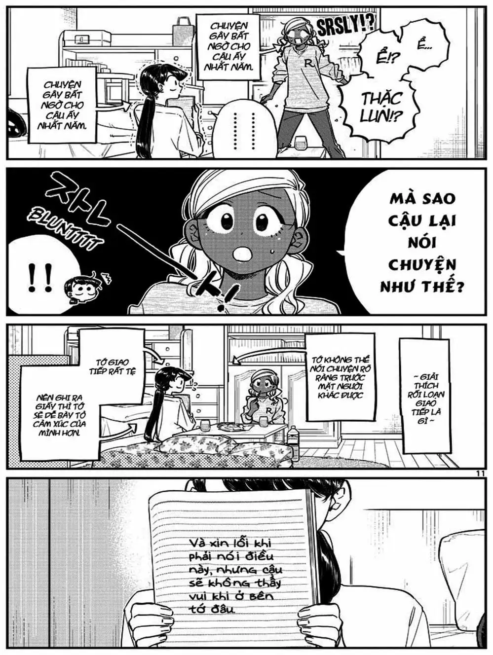 Truyện Tranh Komi Không Thể Giao Tiếp - Komi San Wa Komyusho Desu trang 5