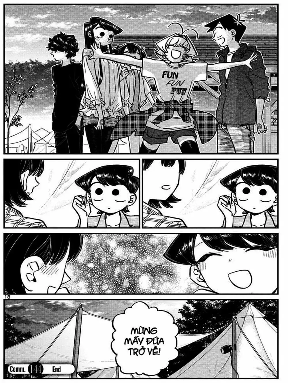 Truyện Tranh Komi Không Thể Giao Tiếp - Komi San Wa Komyusho Desu trang 5
