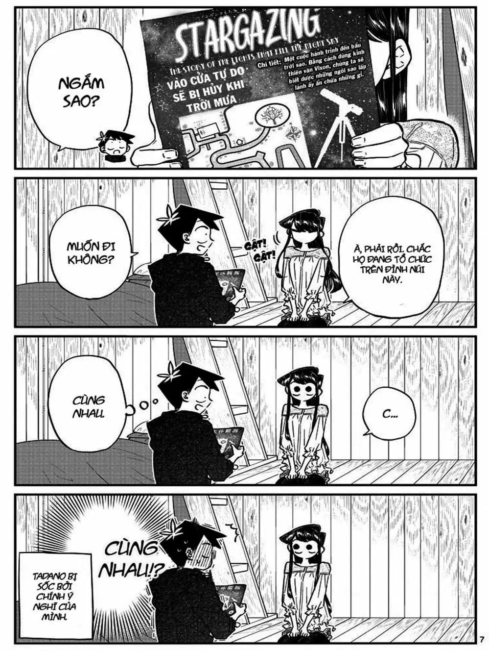 Truyện Tranh Komi Không Thể Giao Tiếp - Komi San Wa Komyusho Desu trang 5