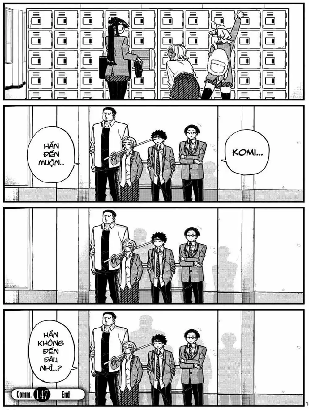 Truyện Tranh Komi Không Thể Giao Tiếp - Komi San Wa Komyusho Desu trang 5