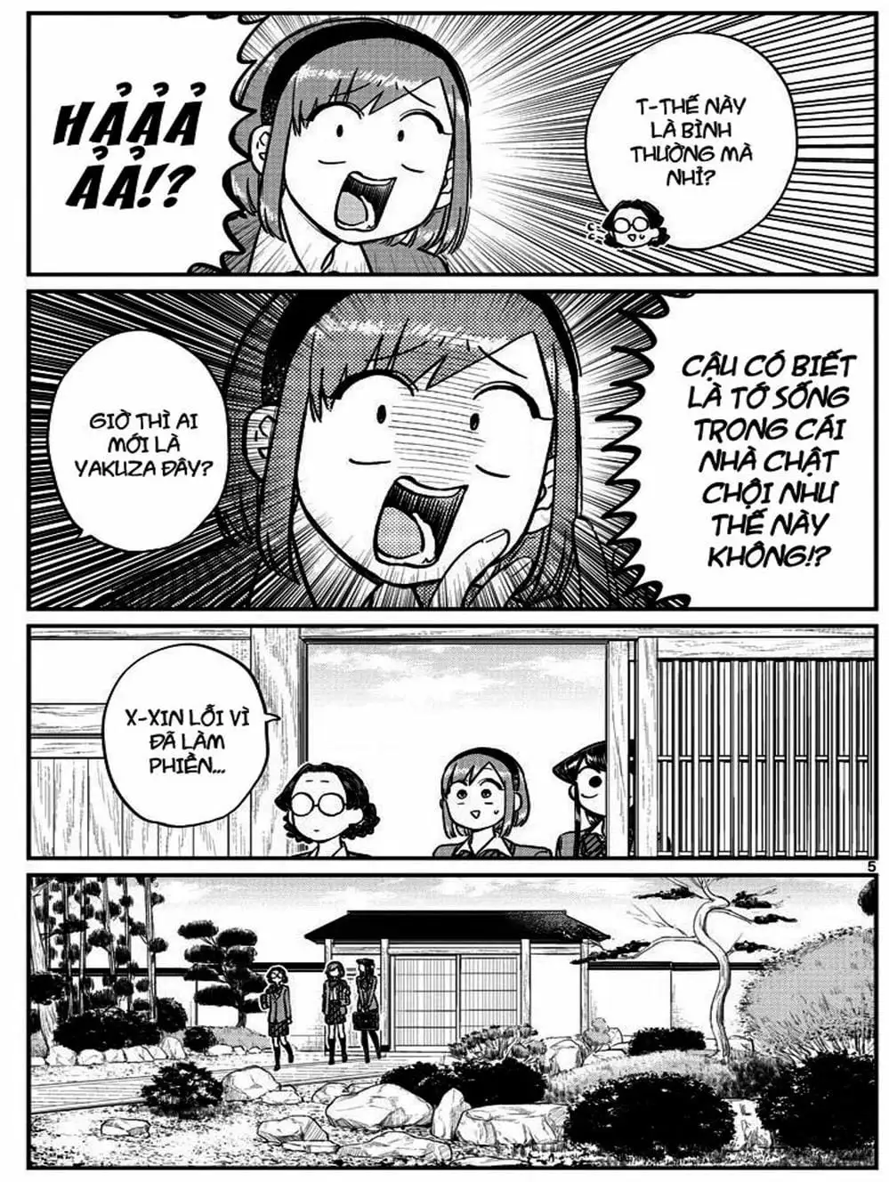 Truyện Tranh Komi Không Thể Giao Tiếp - Komi San Wa Komyusho Desu trang 5
