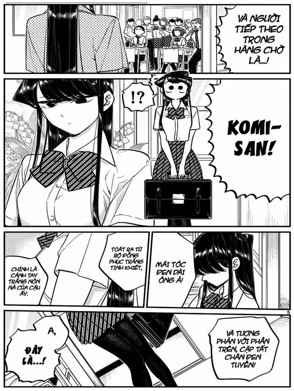 Truyện Tranh Komi Không Thể Giao Tiếp - Komi San Wa Komyusho Desu trang 5