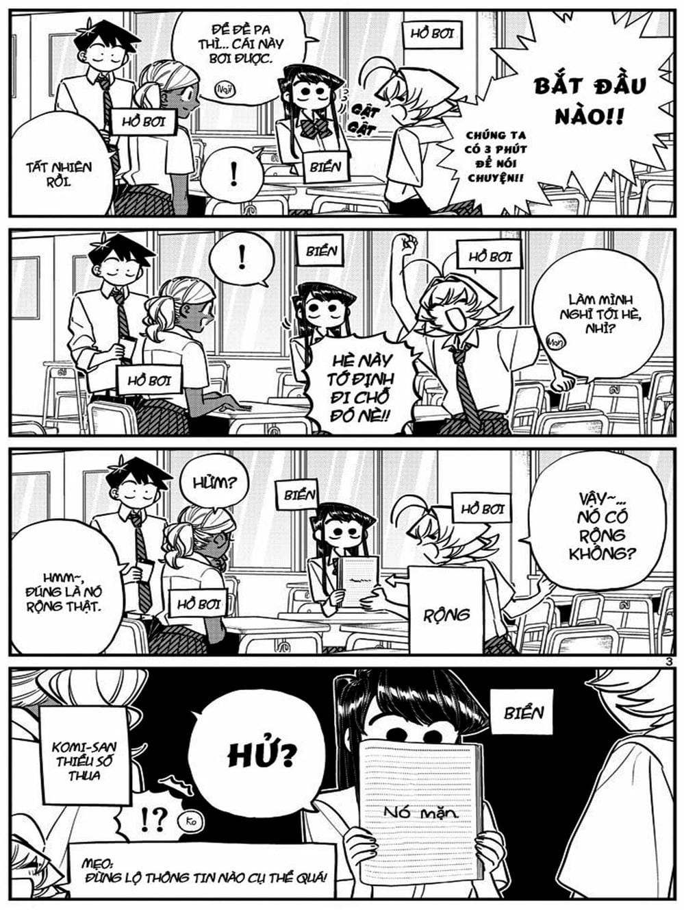 Truyện Tranh Komi Không Thể Giao Tiếp - Komi San Wa Komyusho Desu trang 5