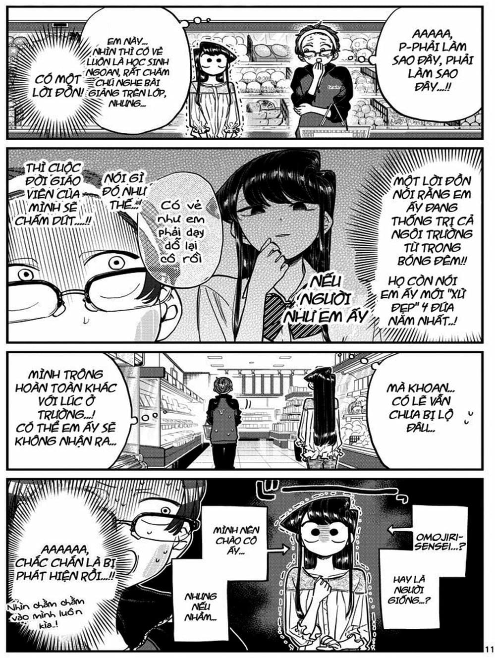 Truyện Tranh Komi Không Thể Giao Tiếp - Komi San Wa Komyusho Desu trang 5