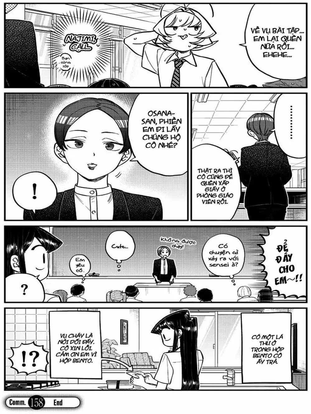 Truyện Tranh Komi Không Thể Giao Tiếp - Komi San Wa Komyusho Desu trang 5