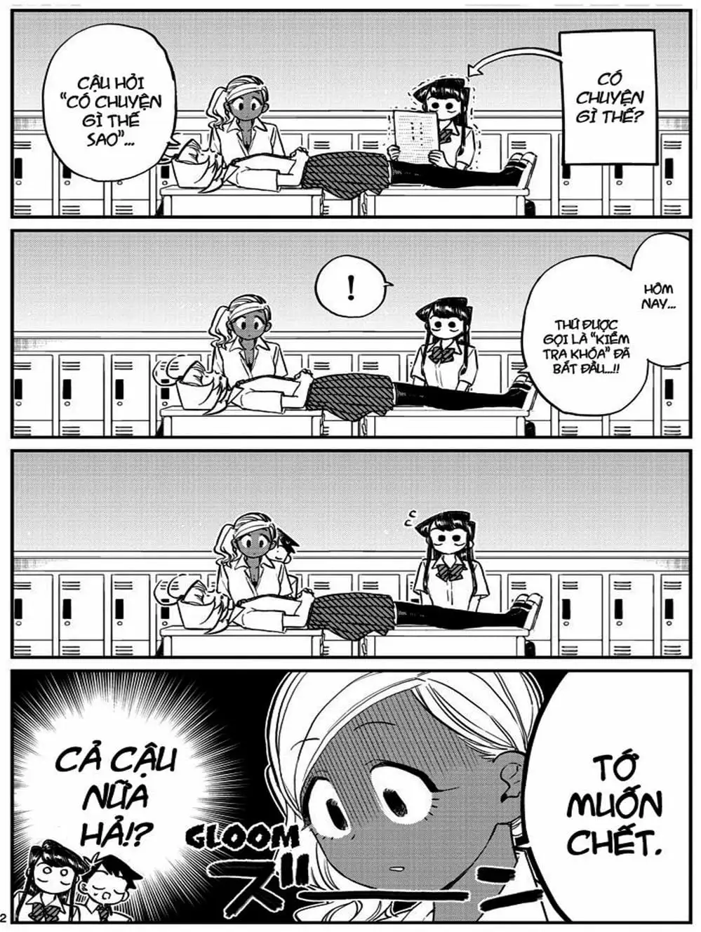 Truyện Tranh Komi Không Thể Giao Tiếp - Komi San Wa Komyusho Desu trang 5