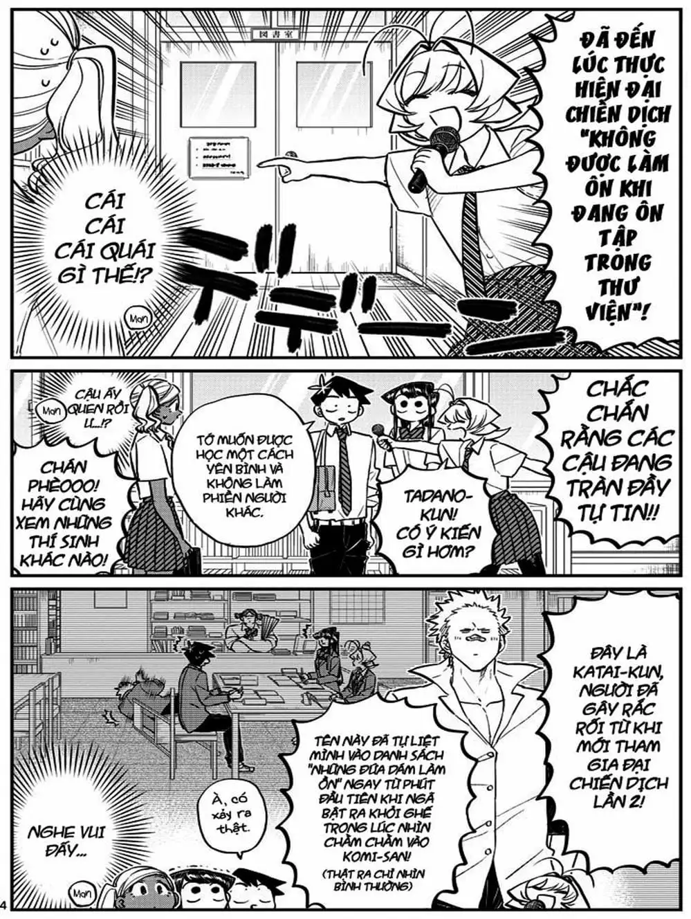 Truyện Tranh Komi Không Thể Giao Tiếp - Komi San Wa Komyusho Desu trang 5