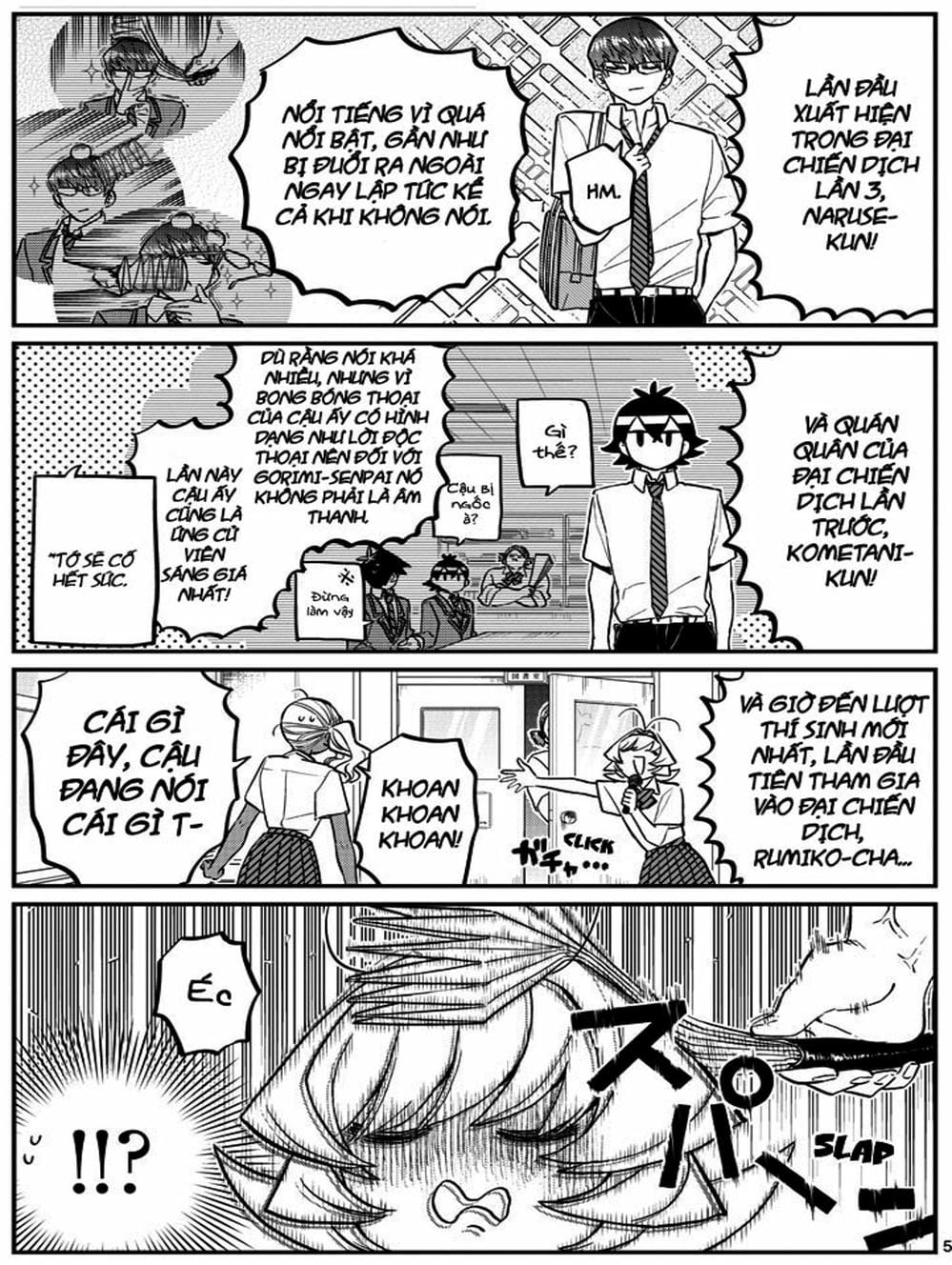 Truyện Tranh Komi Không Thể Giao Tiếp - Komi San Wa Komyusho Desu trang 5