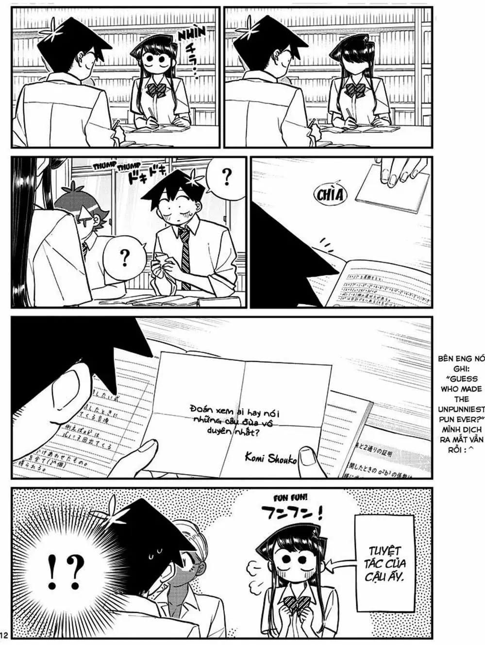 Truyện Tranh Komi Không Thể Giao Tiếp - Komi San Wa Komyusho Desu trang 5