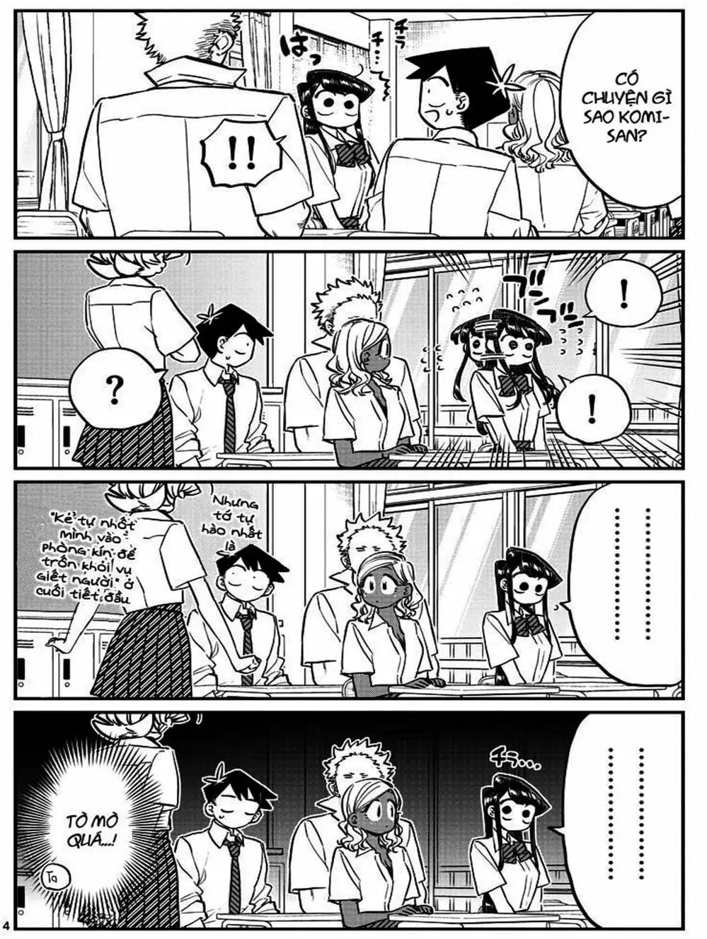 Truyện Tranh Komi Không Thể Giao Tiếp - Komi San Wa Komyusho Desu trang 5