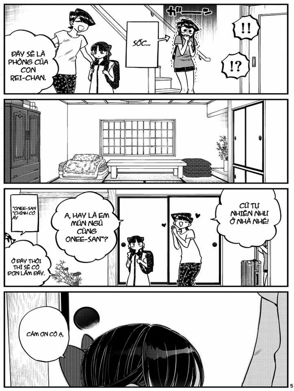 Truyện Tranh Komi Không Thể Giao Tiếp - Komi San Wa Komyusho Desu trang 5