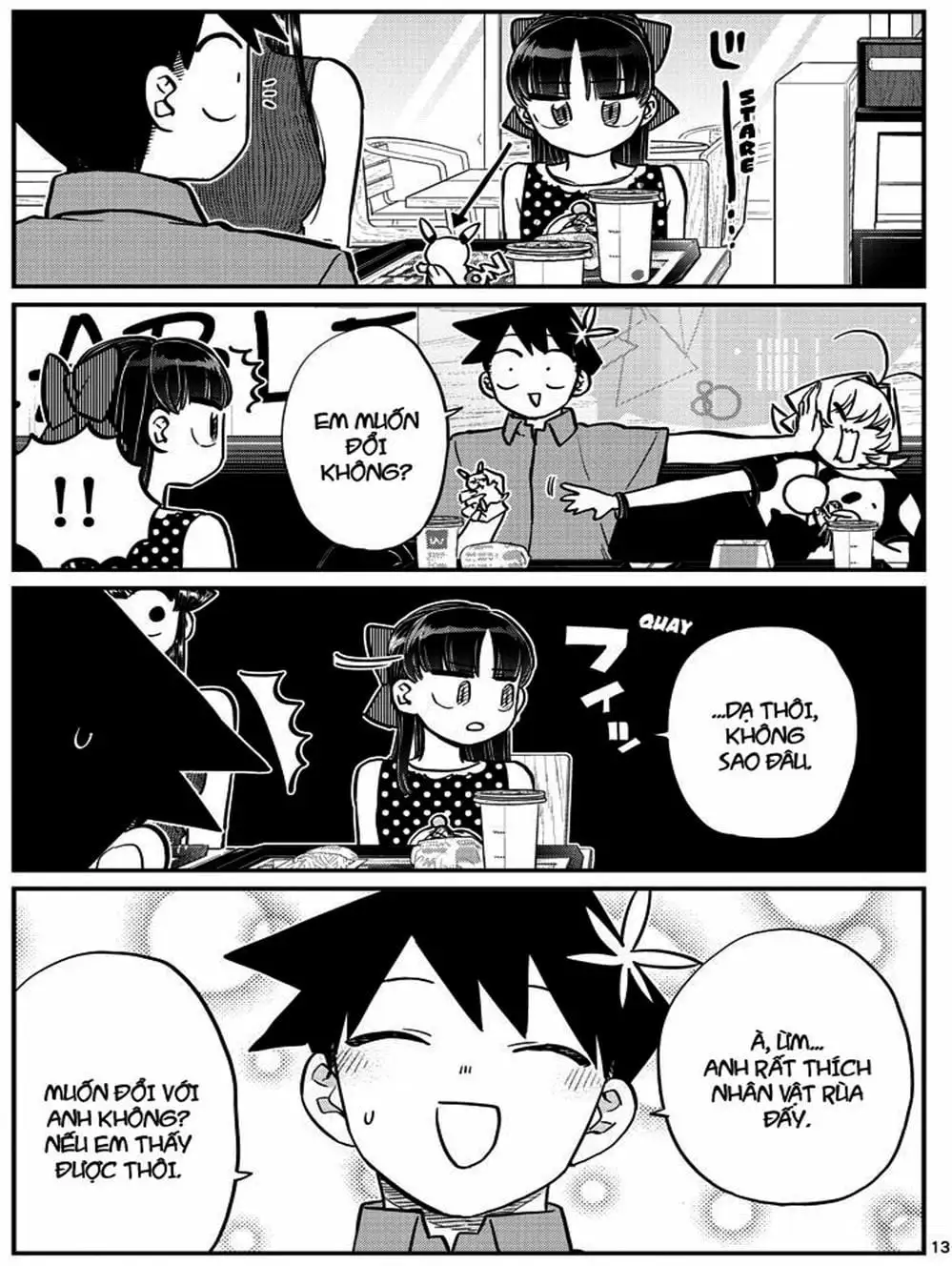 Truyện Tranh Komi Không Thể Giao Tiếp - Komi San Wa Komyusho Desu trang 5