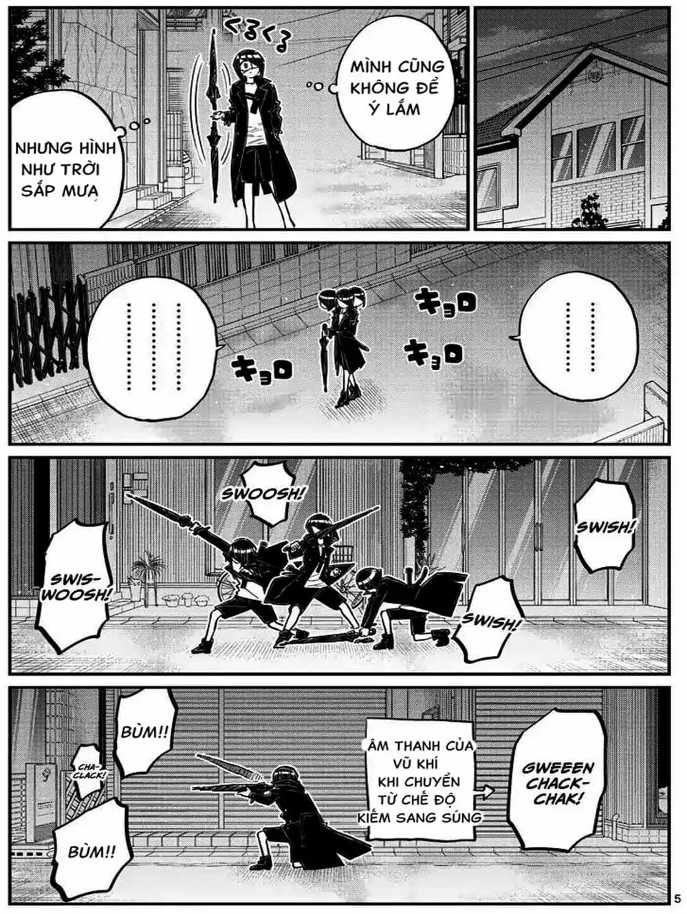 Truyện Tranh Komi Không Thể Giao Tiếp - Komi San Wa Komyusho Desu trang 5