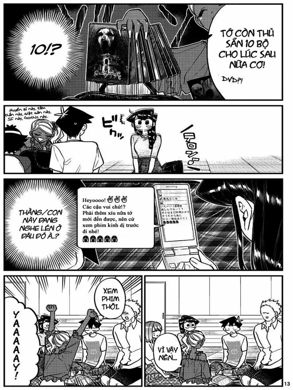 Truyện Tranh Komi Không Thể Giao Tiếp - Komi San Wa Komyusho Desu trang 5