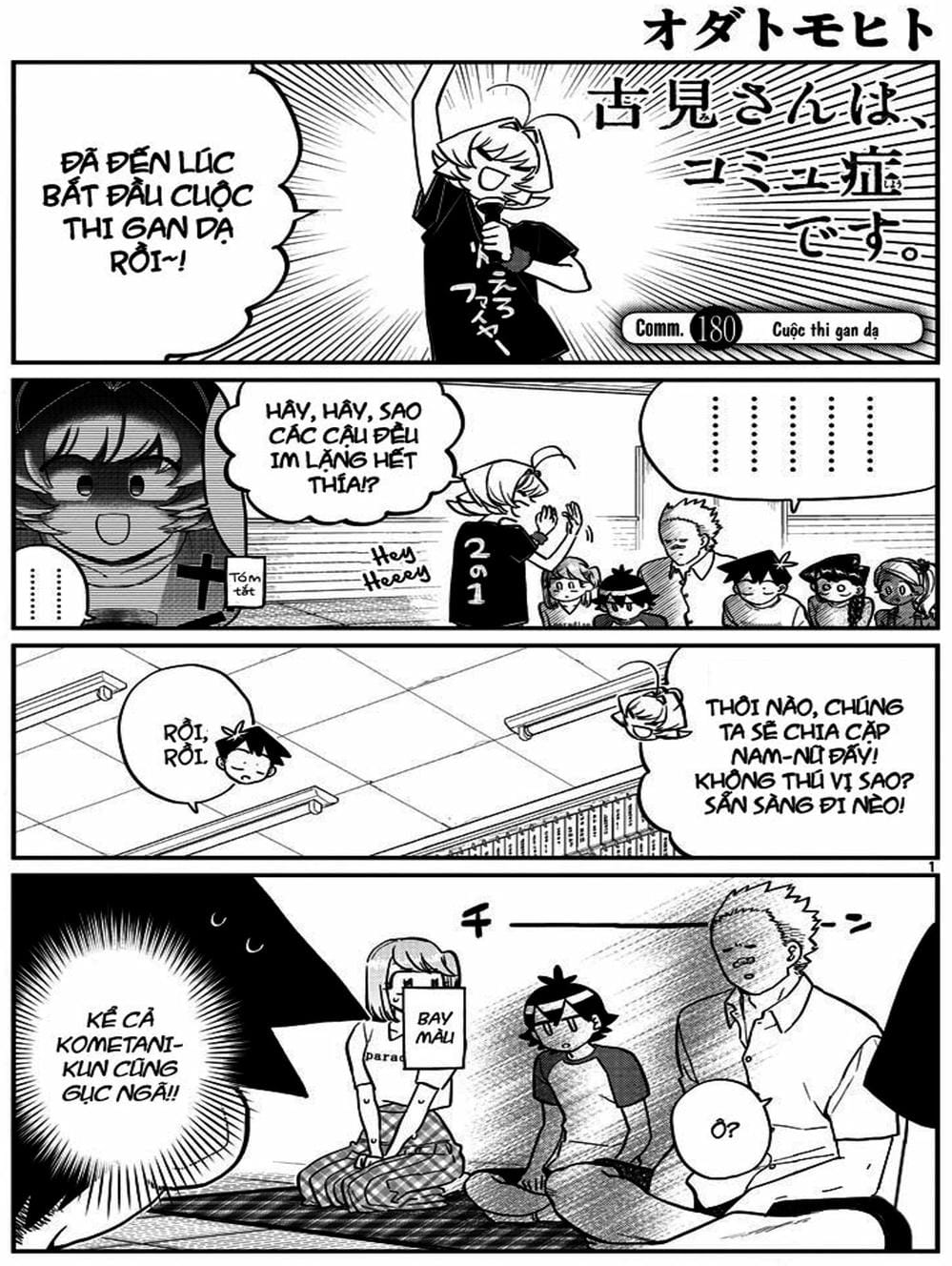 Truyện Tranh Komi Không Thể Giao Tiếp - Komi San Wa Komyusho Desu trang 5