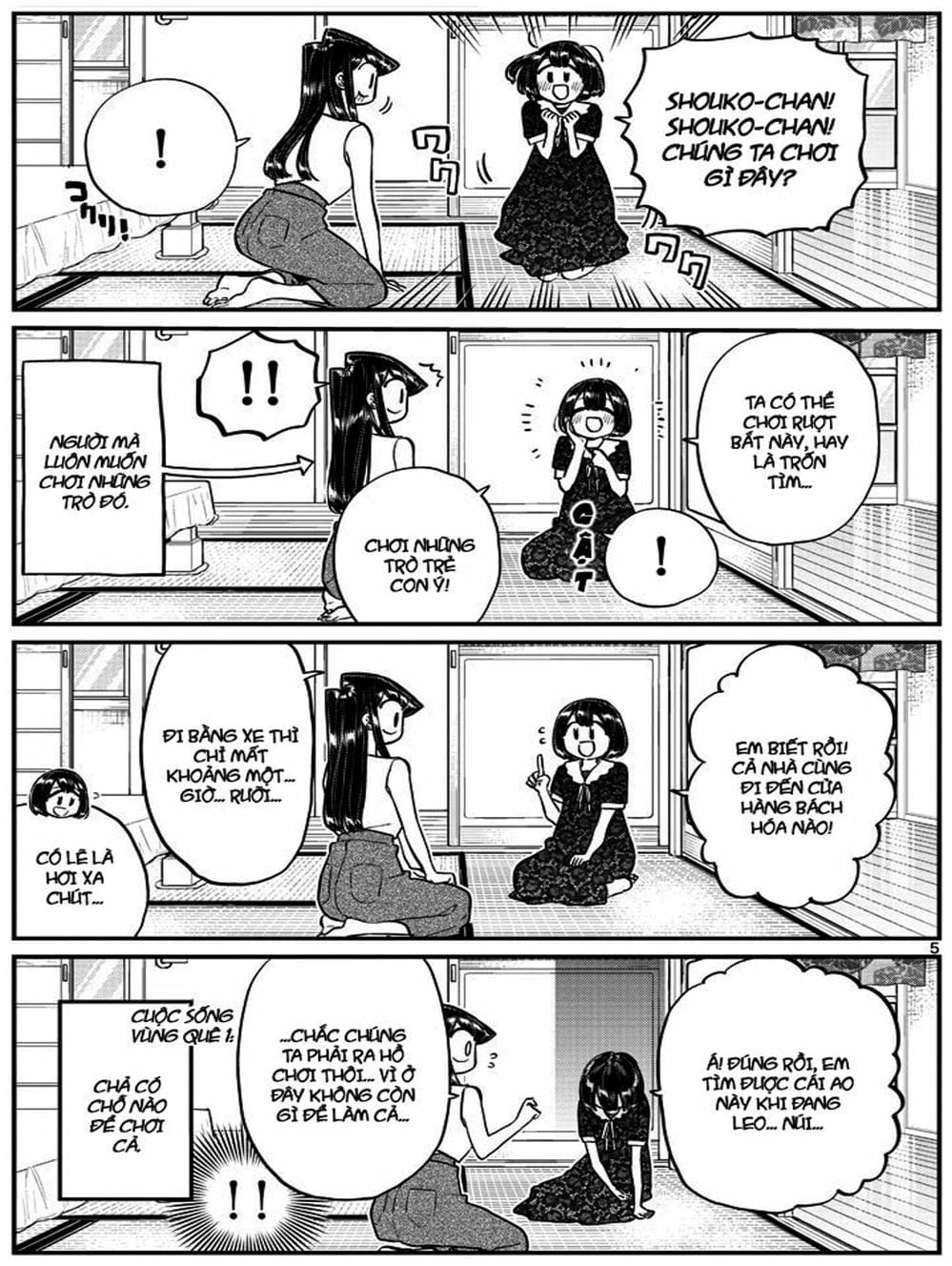 Truyện Tranh Komi Không Thể Giao Tiếp - Komi San Wa Komyusho Desu trang 5