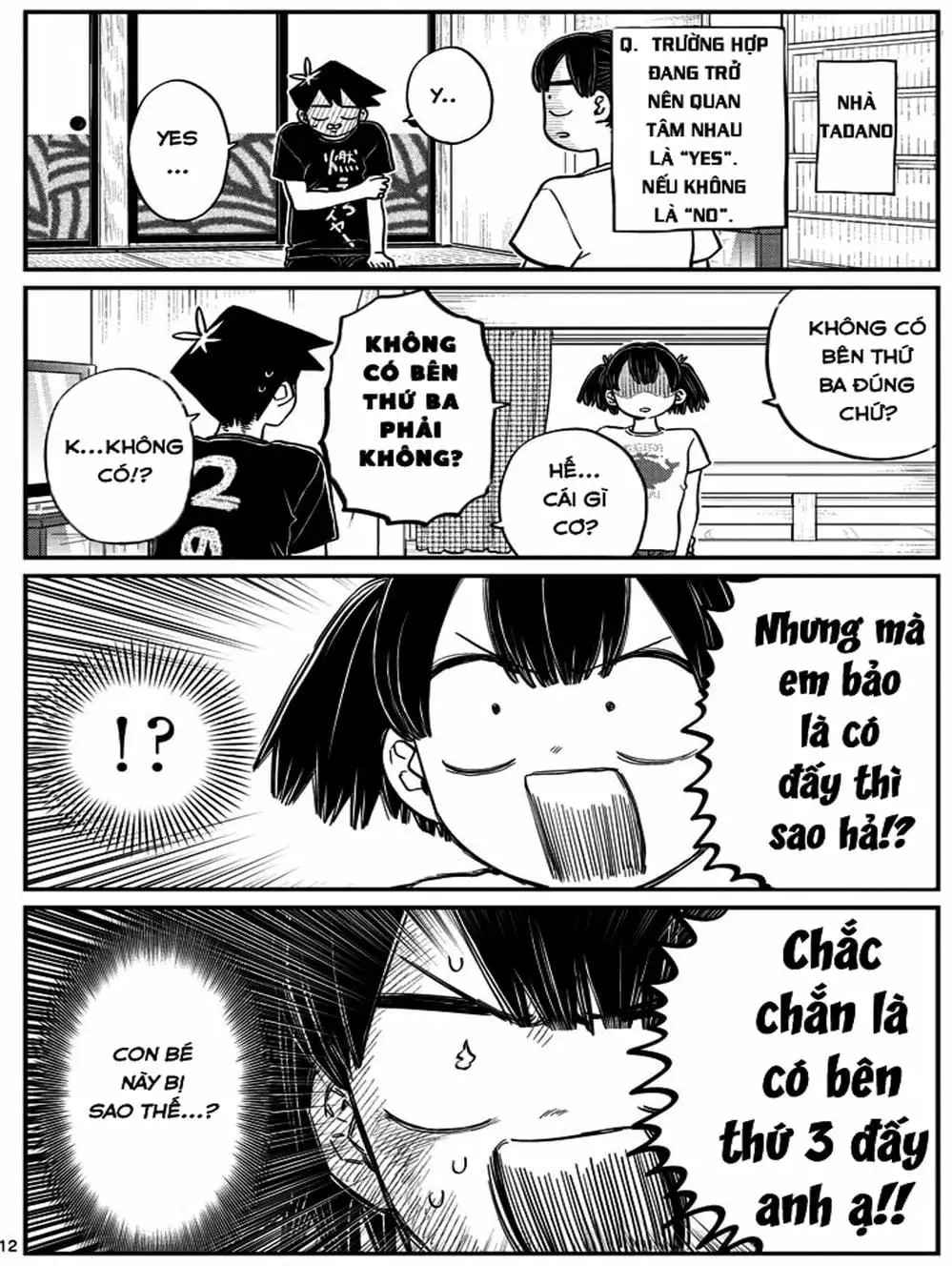 Truyện Tranh Komi Không Thể Giao Tiếp - Komi San Wa Komyusho Desu trang 5