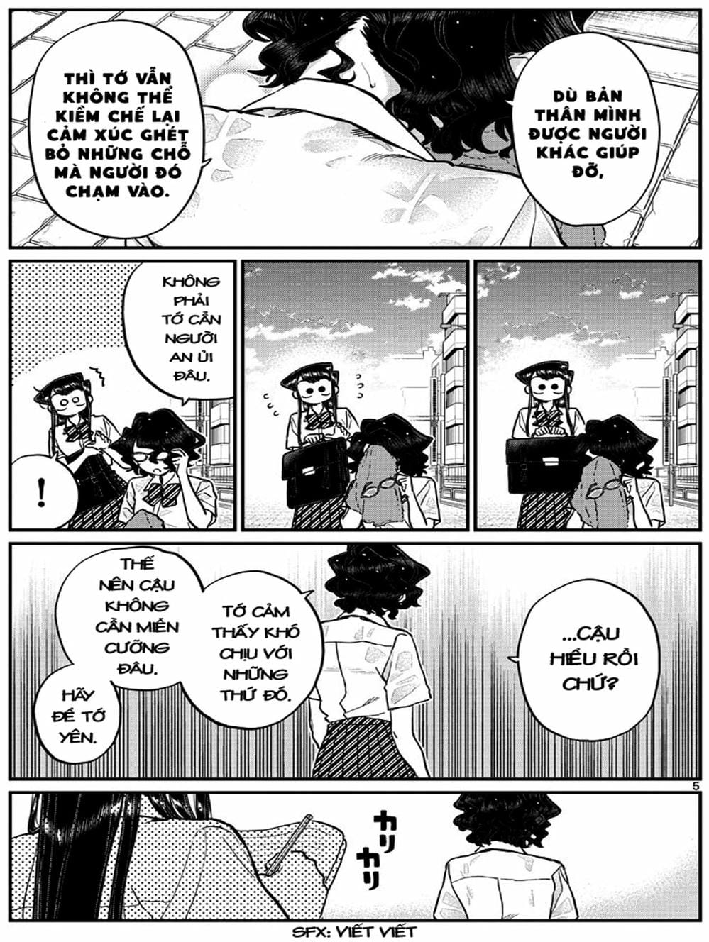 Truyện Tranh Komi Không Thể Giao Tiếp - Komi San Wa Komyusho Desu trang 5